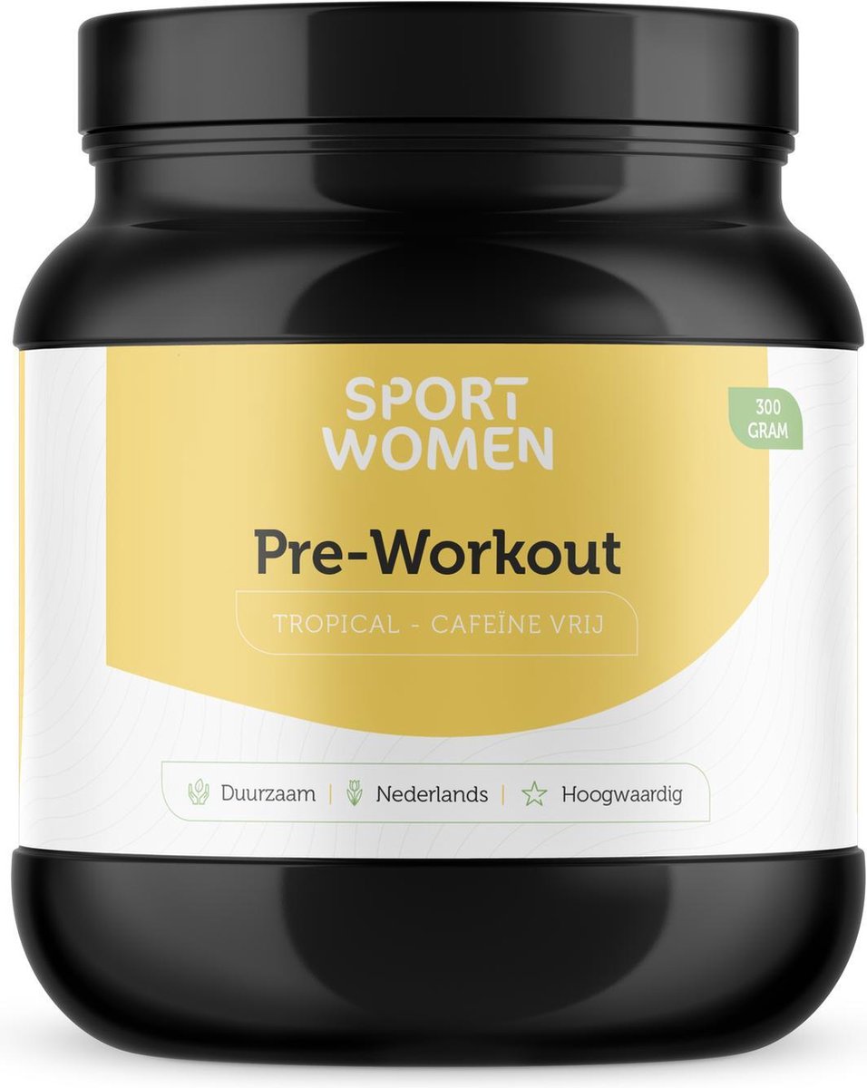 Pre Workout (cafeïne vrij)