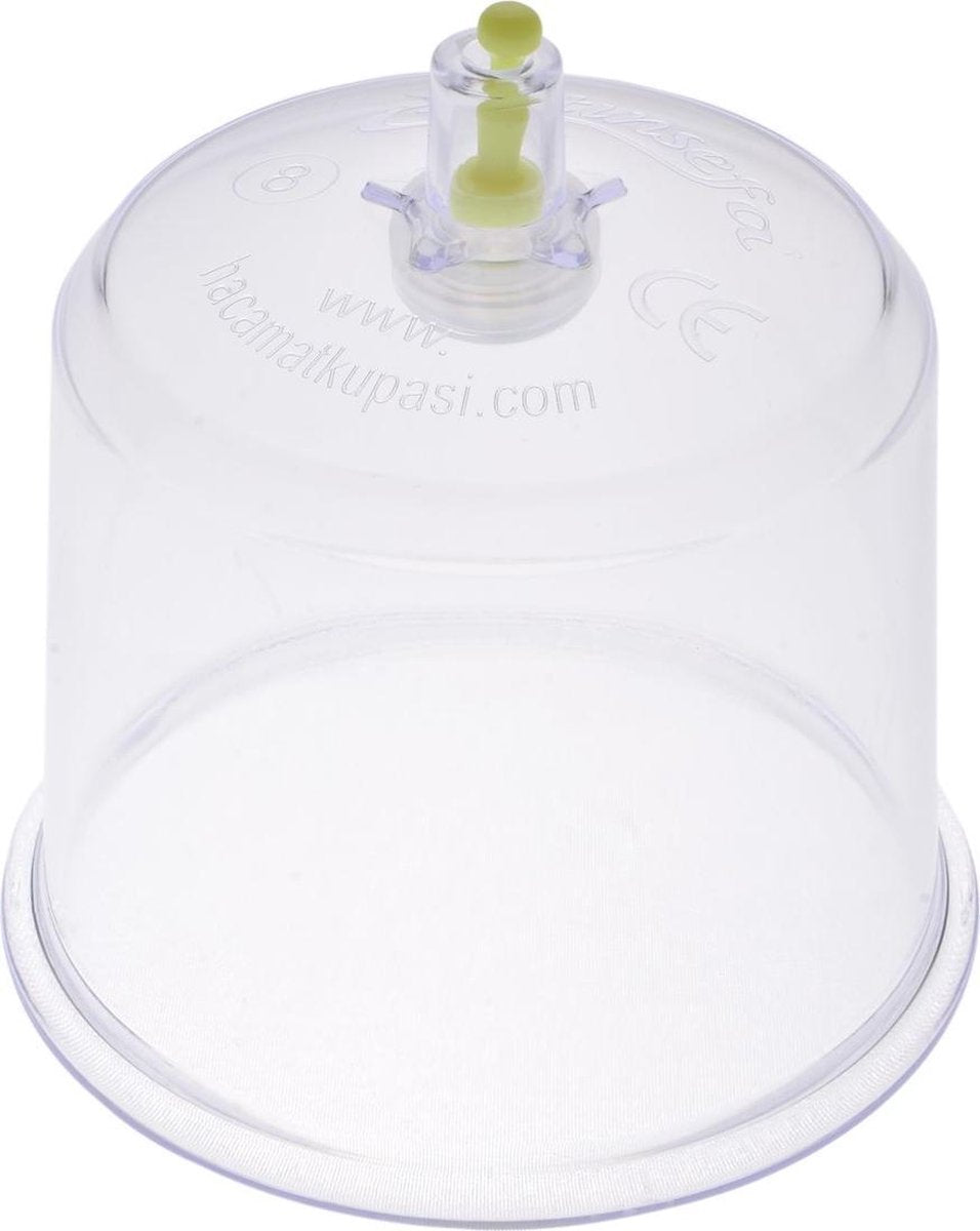 50 Stuks Hijama Cupping en Massage Cups (8 cm) - Hoge Kwaliteit Polycarbonaat