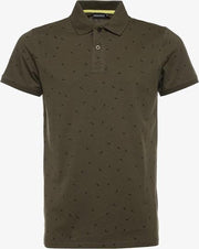 Unsigned heren polo - Groen - Maat XXL