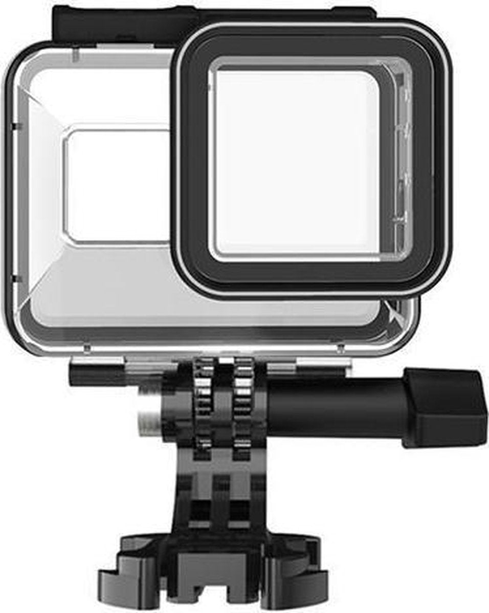 PRO SERIES Onderwater Waterdichte Behuizing 40M Geschikt voor GoPro Hero 8 BLACK - Transparant