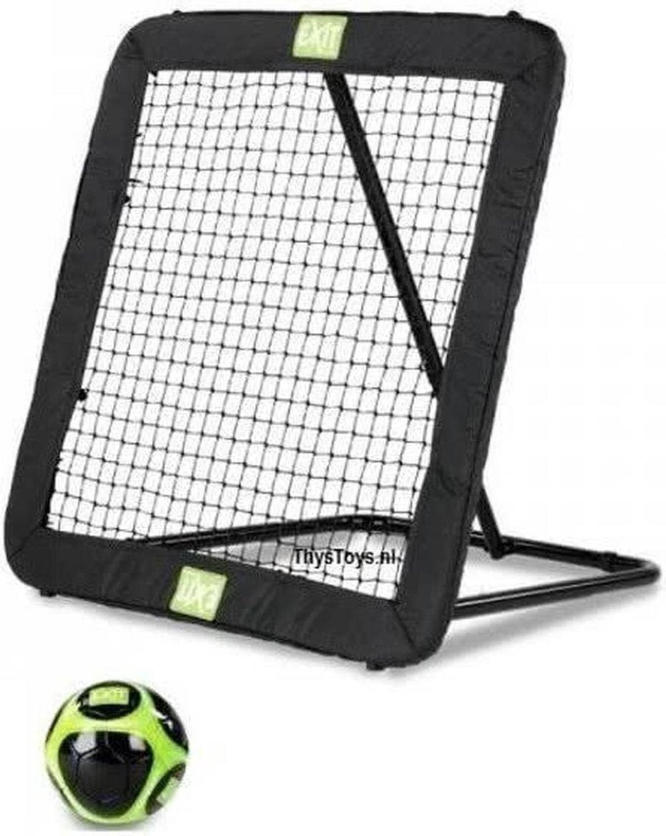 EXIT Kickback Rebounder L + TT Voetbal