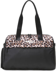 Vooray Trainer Duffel - 25 L Sporttas met schoenenvak & waterdicht compartiment (Cheetah)