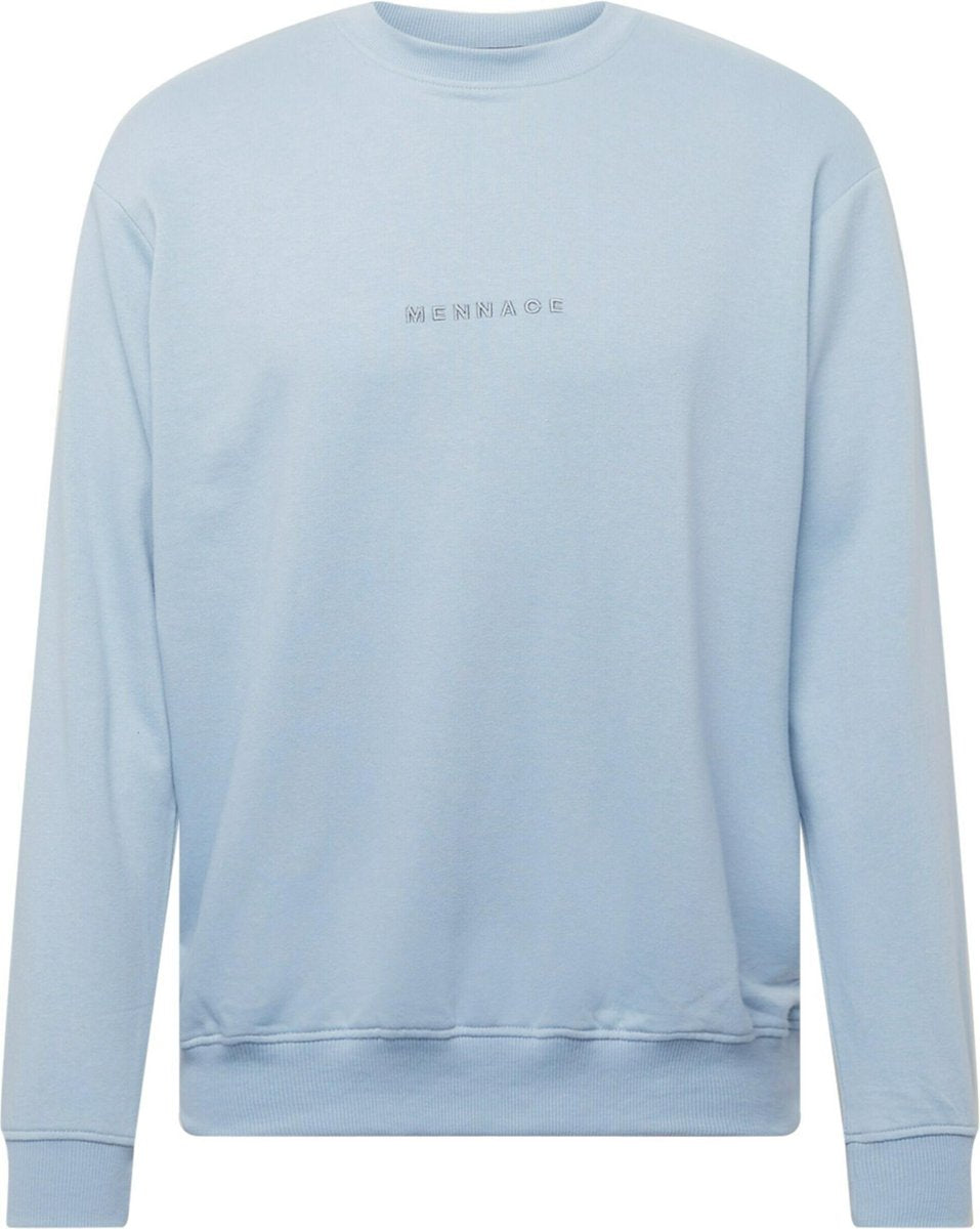 Mennace sweatshirt Lichtblauw-S