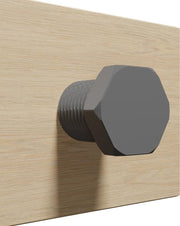 Koptelefoon houder Bout - 3D print - Grey