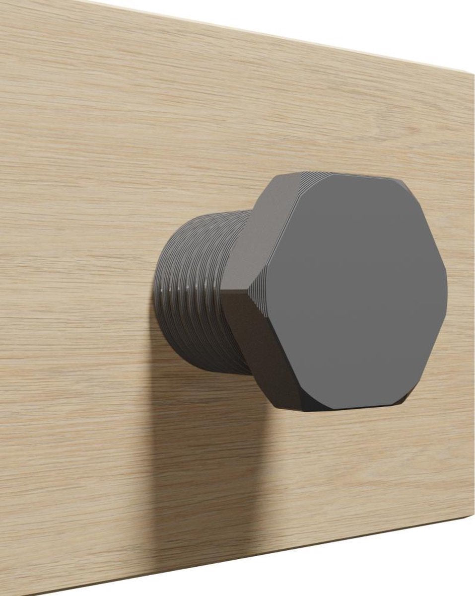 Koptelefoon houder Bout - 3D print - Grey
