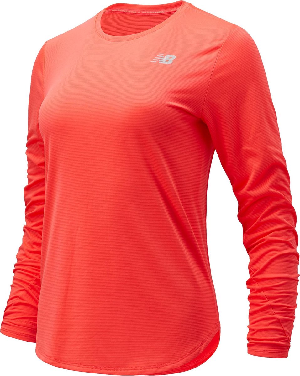 New Balance Accelerate L/S Sportshirt Dames - Maat S