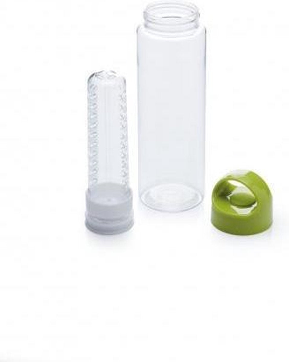 Kitchencraft Waterfles Infuse 18 Cm Groen 500 Ml