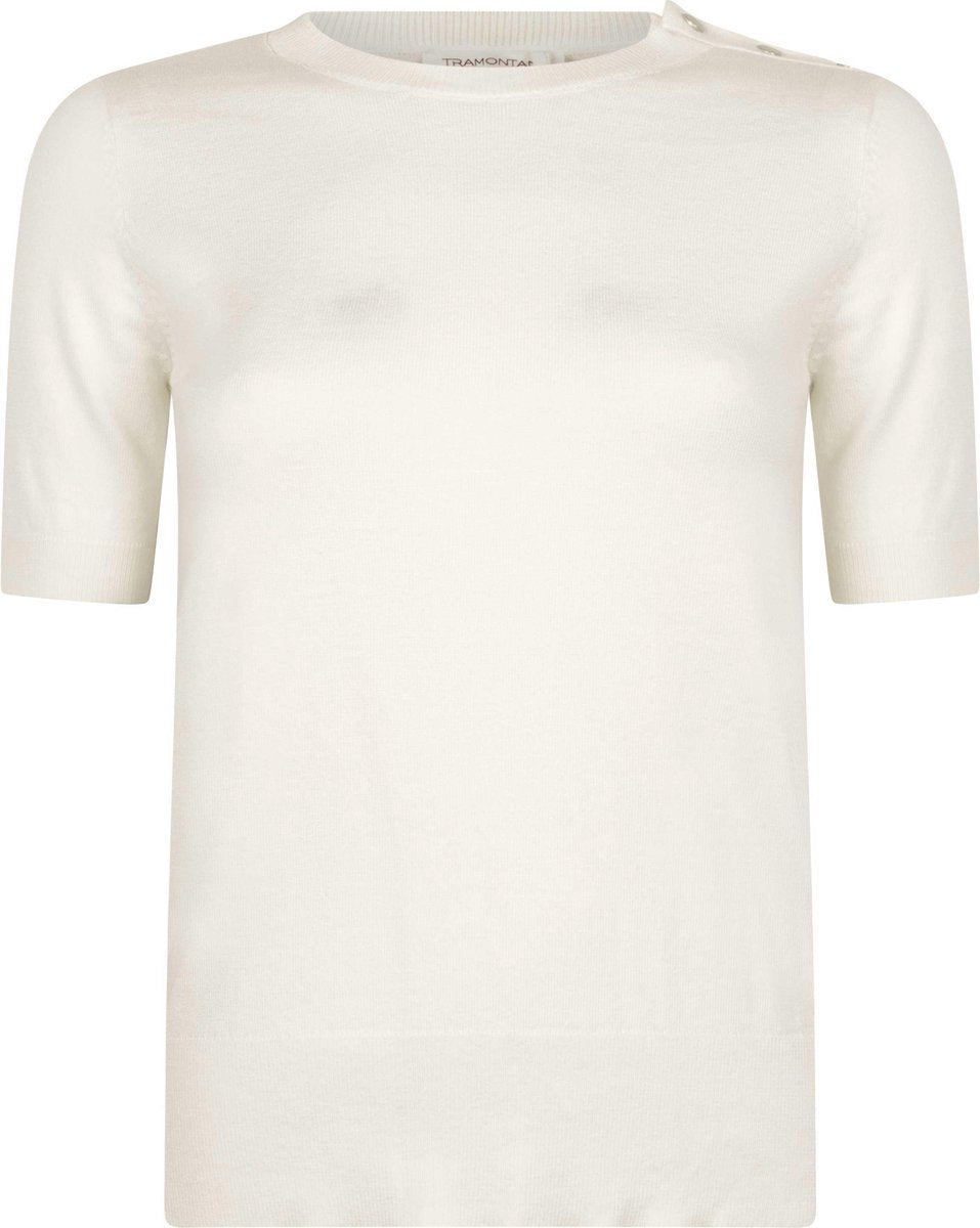 Tramontana | Basic Jumper | Off White | Maat S