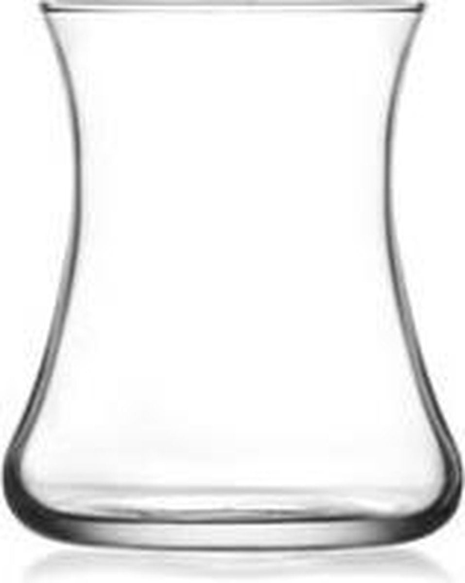 LAV - Turkse Theeglazen - Set van 6 - 170 ml