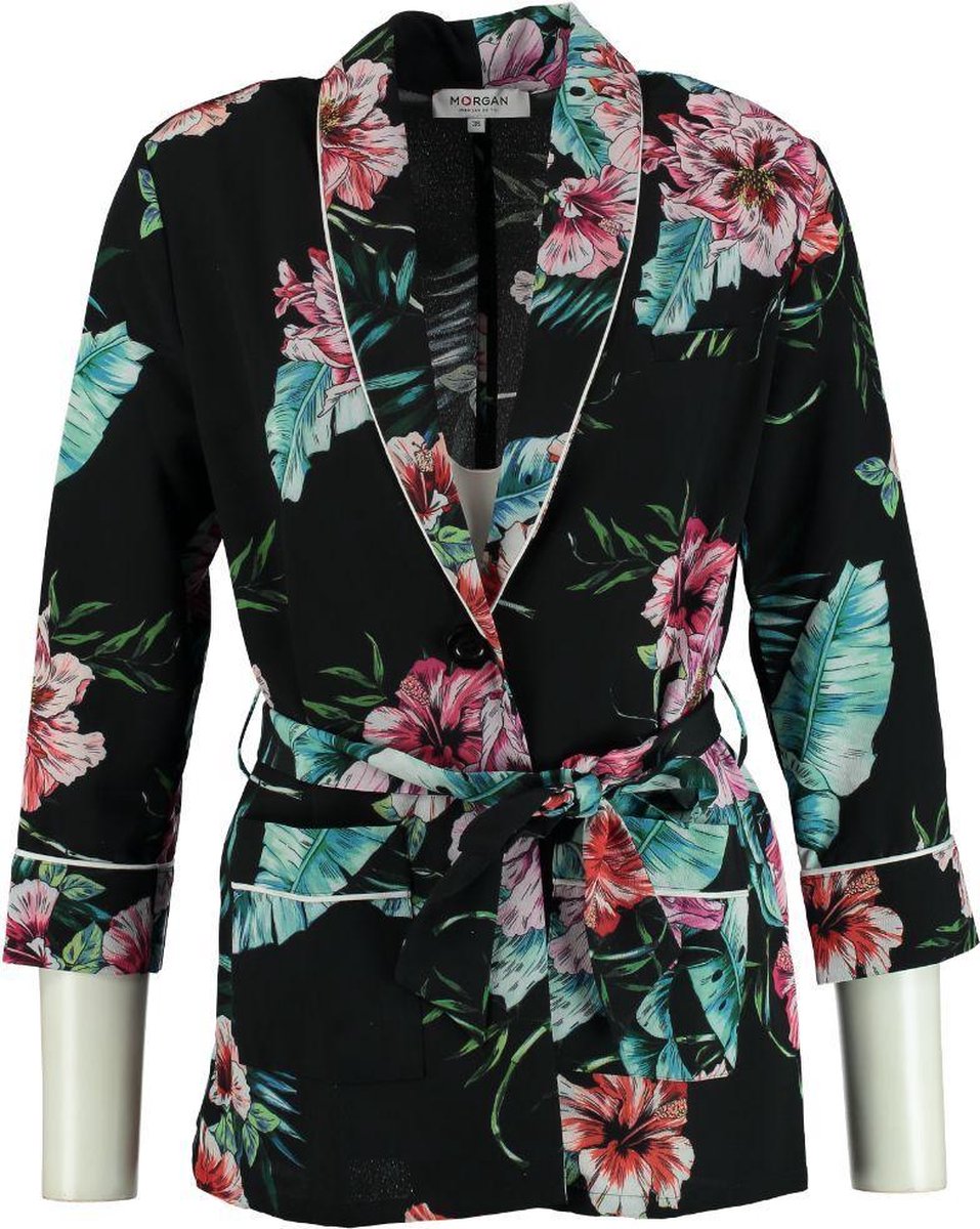 Morgan soepel polyester blazer jasje 3/4 mouw - Maat 42