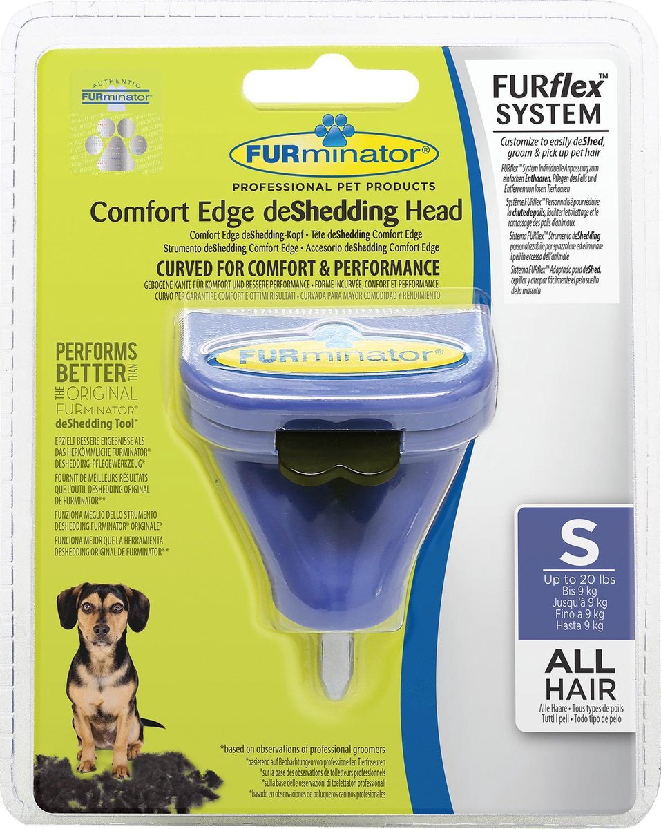 Furminator Furflex Deshedding Head Dog Small