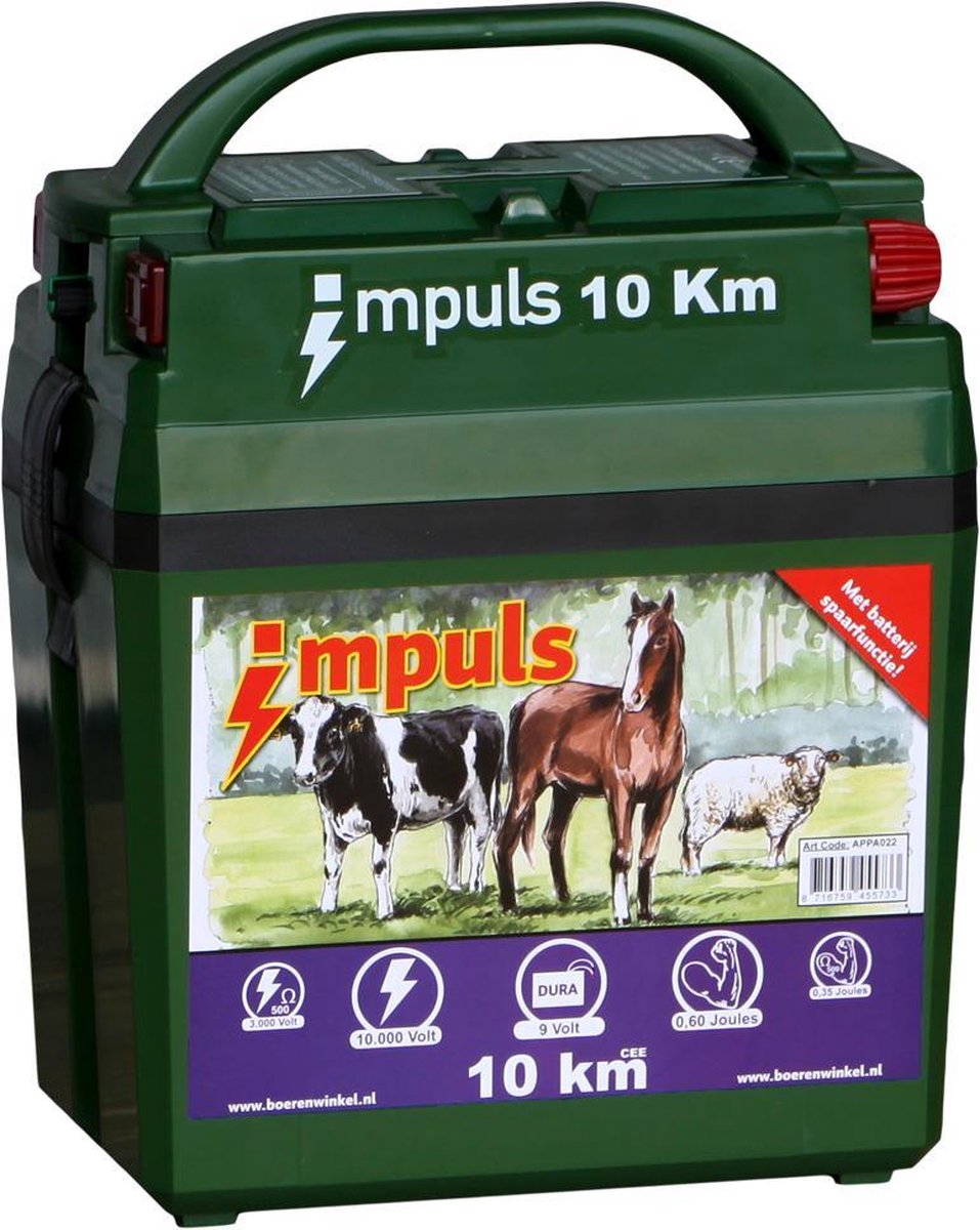Batterij App. Impuls - 10 km