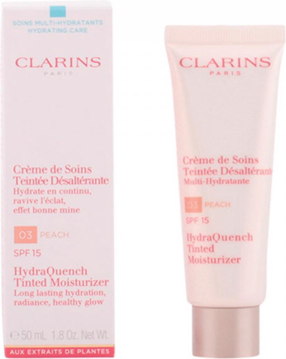 Clarins Crème de Soins Teintée Désaltérante Dagcrème - 03 Peach - 50 ml