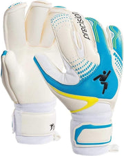 Precision Keepershandschoenen Fusion-x Dames Latex Wit/blauw Mt 5