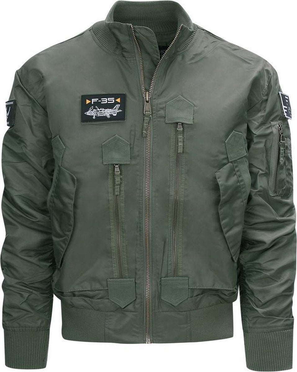 Fostex F-35 Flight Jacket groen