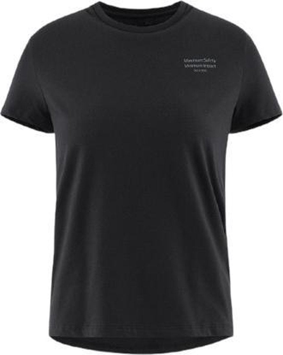Klättermusen T-shirt Runa Dames Katoen Zwart Maat S