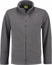 Grijs fleece vest met rits voor volwassenen XL (42/54)
