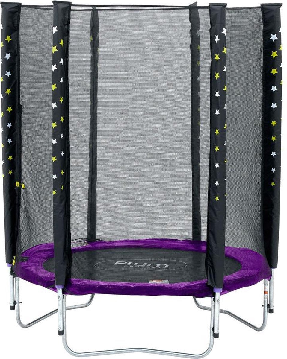 Plum Stardust Trampoline met Veiligheidsnet - 140 cm - Paars