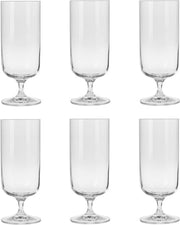 Krosno Kristal glazen - Cocktailglazen / Drinkglazen - 400 ml. - 6 Delig