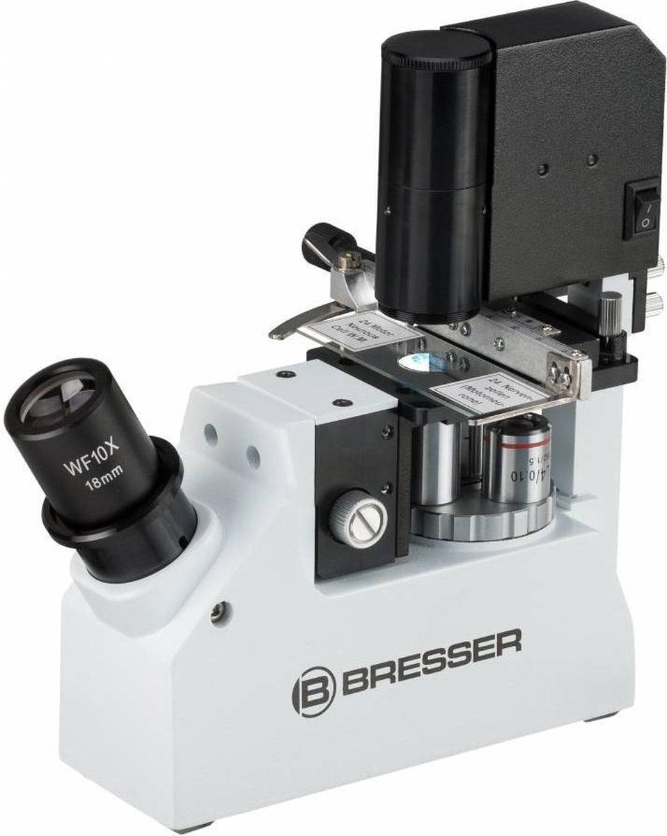 Bresser Microscoop - Science XPD-101 Expedition - Klein & Compact - Tot 400x Vergroting