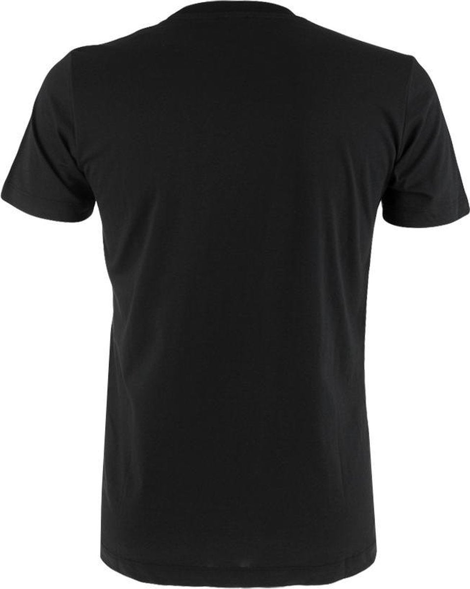 Diesel cotton O-hals shirts 2P jake maglietta blauw & zwart - M