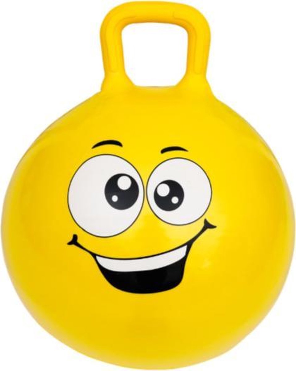 Skippybal - Speelgoed - Kinderen - 45 cm - GEEL met Rheme Liniaal