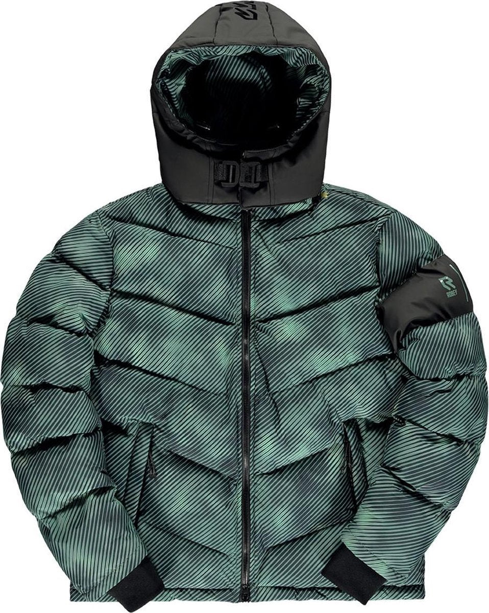 Robey x Banlieue Puffer Jacket (maat XL) - Green