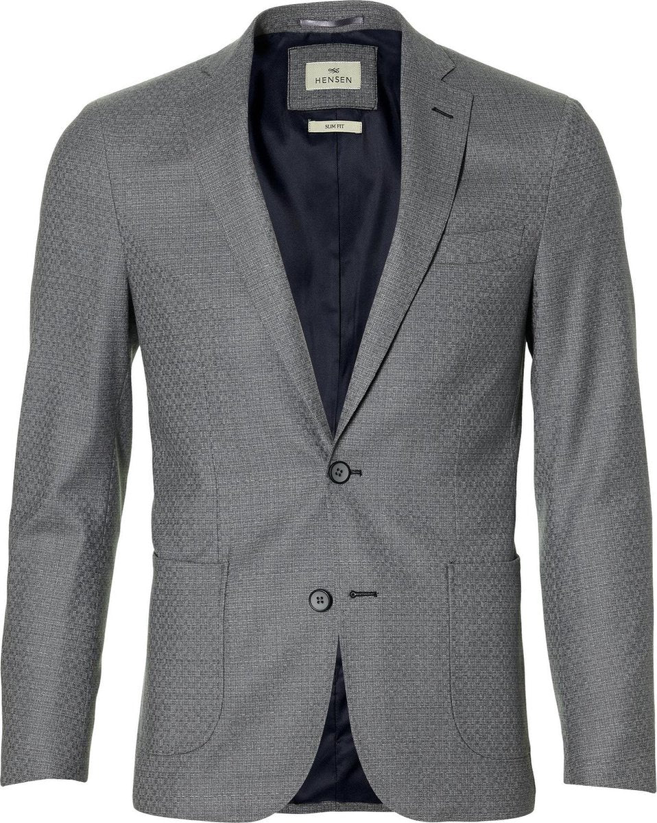 Hensen Colbert - Slim Fit - Grijs - 52