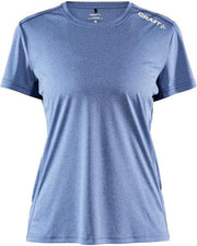 Craft Rush Short Sleeve Tee Dames - lichtblauw - maat XL