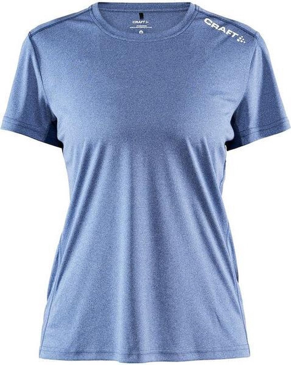 Craft Rush Short Sleeve Tee Dames - lichtblauw - maat XL