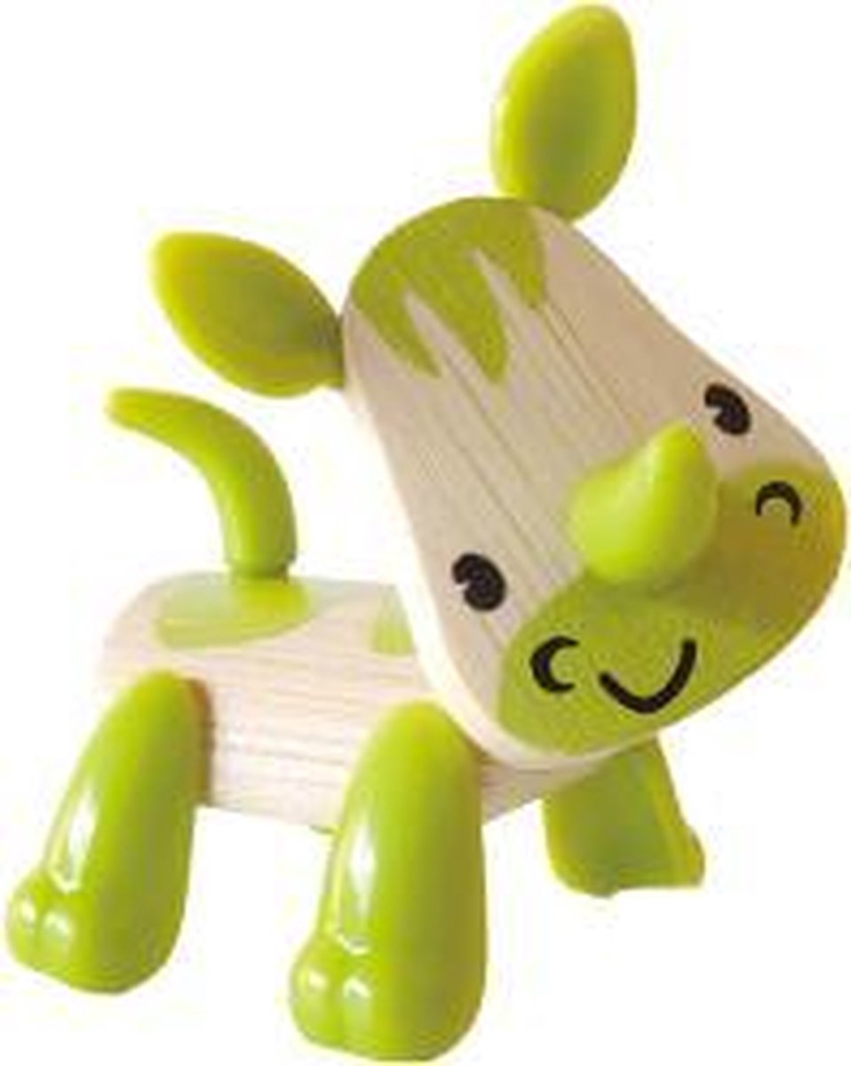 Hape Bamboe beestje neushoorn