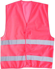 Roze Verkeersvest Maat L/XL