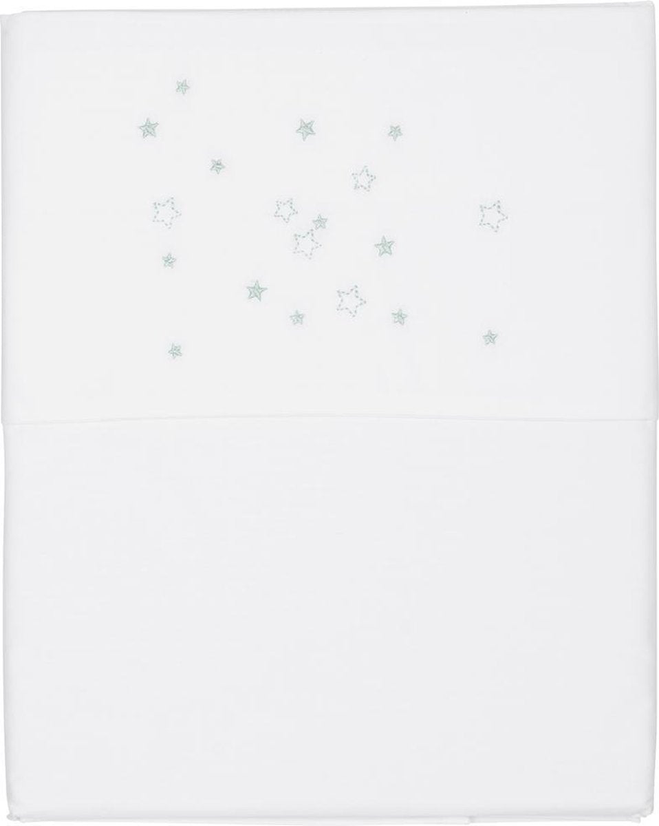 Koeka - Wieglaken Stars - White;Mint