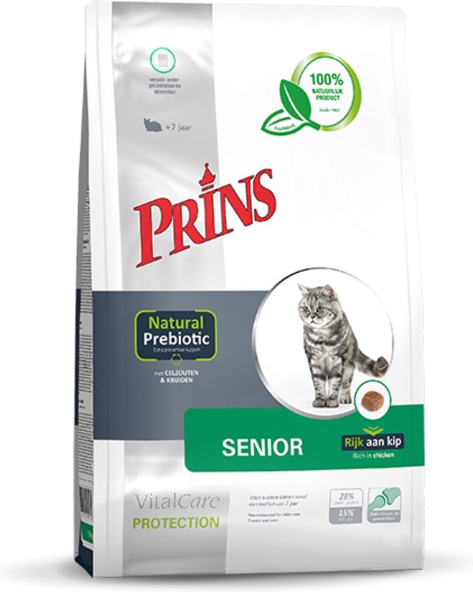 Prins VitalCare Protection Senior Kat Droogvoer 5 kg