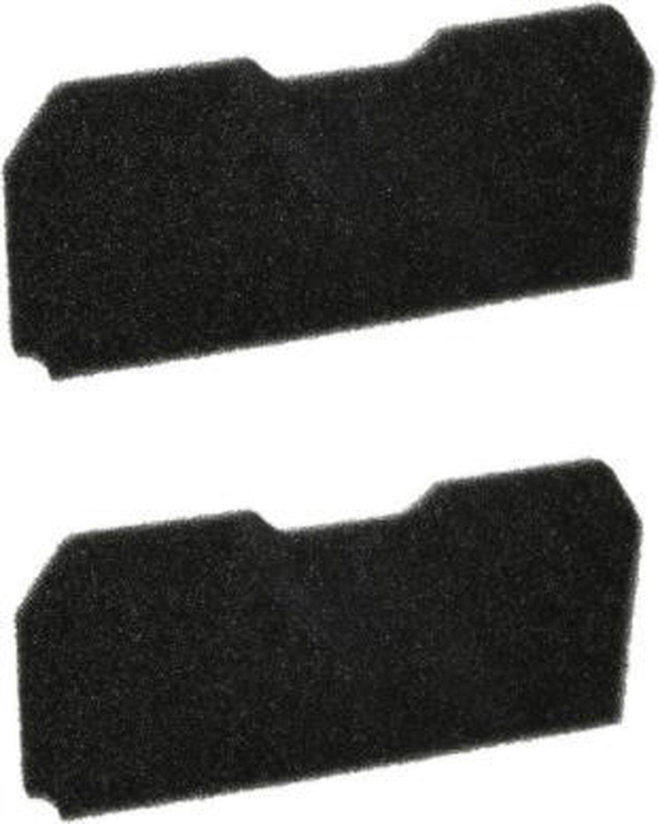 Beko Blomberg filter spons - 2 stuks - wasdroger droogkast 215 x 105mm origineel