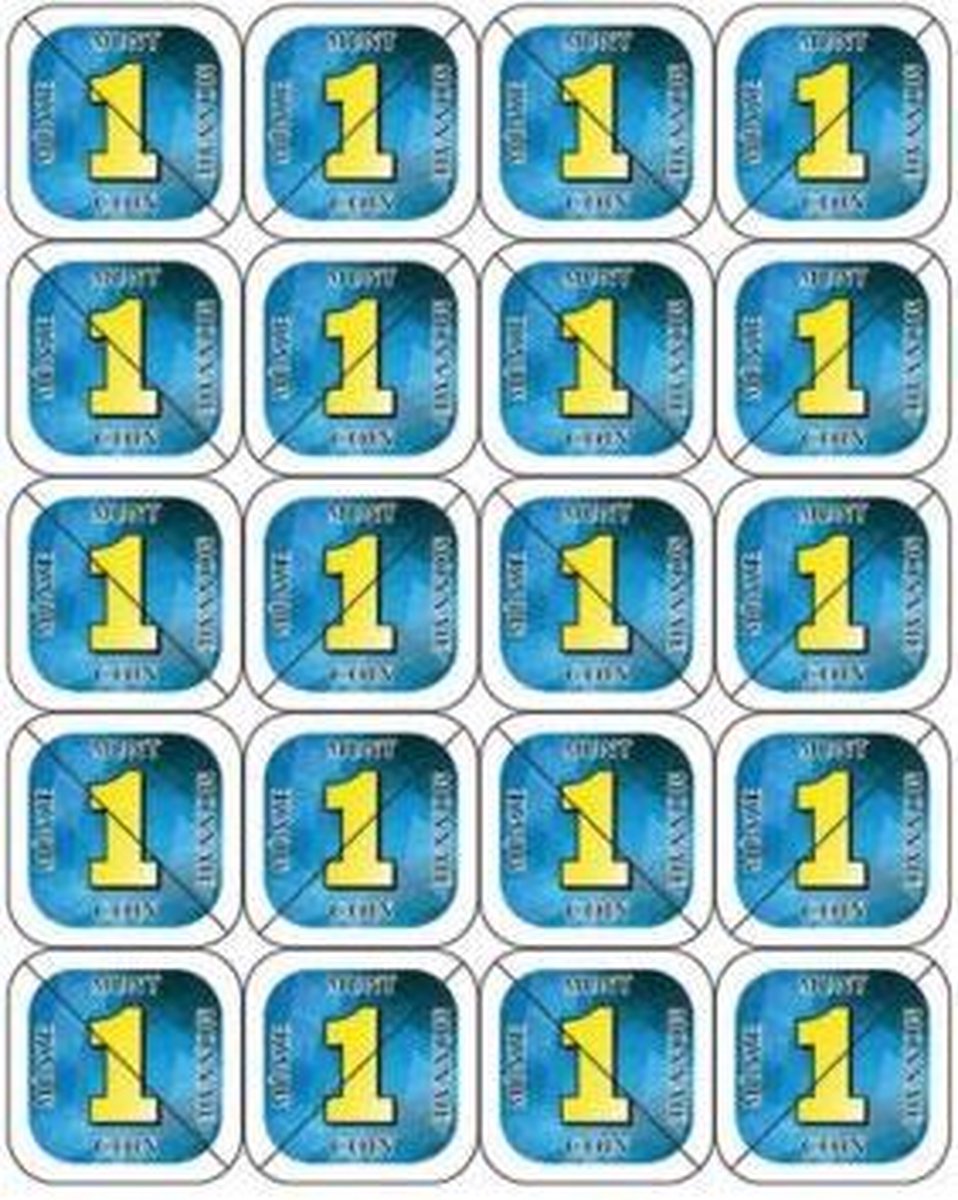 Consumptie breekmunt combicraft blauw