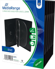 MediaRange DVD doosje 5er DVD Box 5 stuks
