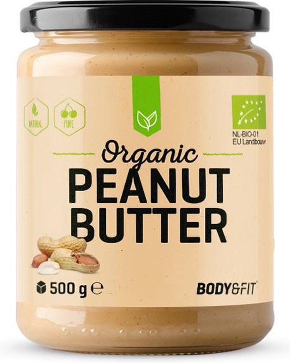 Body & Fit Organic Biologische Pindapasta / Pindakaas - Original