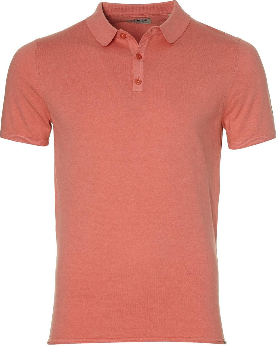 Dstrezzed Polo - Slim Fit - Oranje - XL
