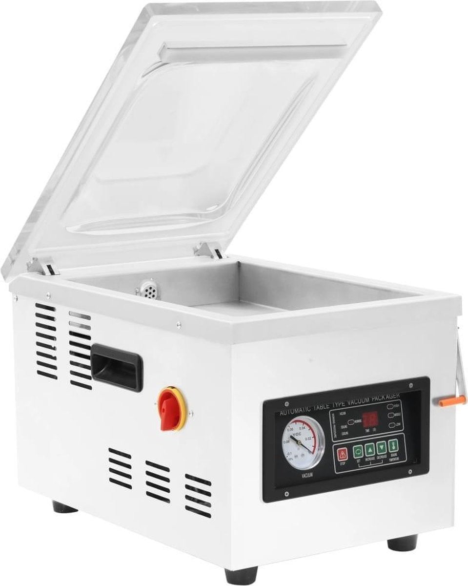 vidaXL Vacuümverpakkingsmachine professioneel 400 W roestvrij staal  VDXL_50752