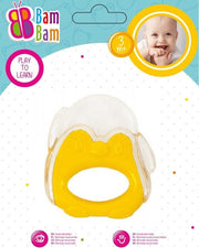 Bam Bam koelbijtring - Baby - Pinguïn - gevuld met watergel