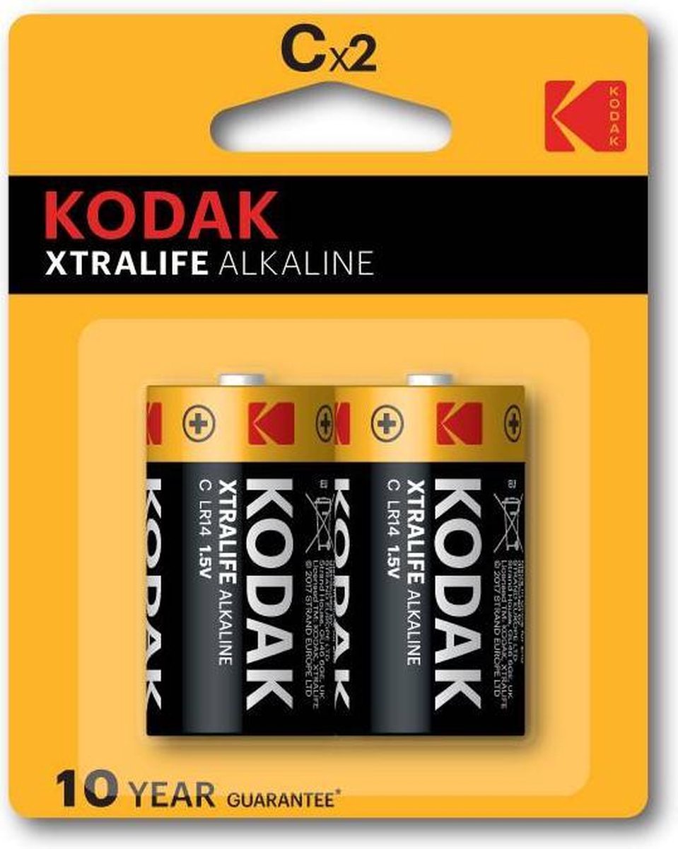Xtralife Alkaline battery C LR6 Blister of 2