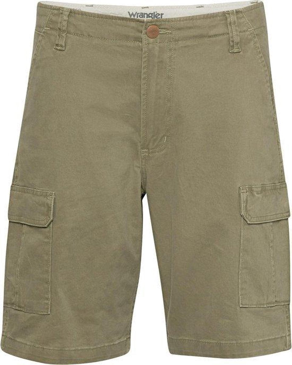 Wrangler CASEY CARGO SHORT - LONE TREE GREEN - Mannen - Maat 38