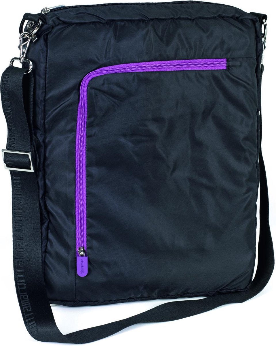 U-turnbag laptoptas noir/prune