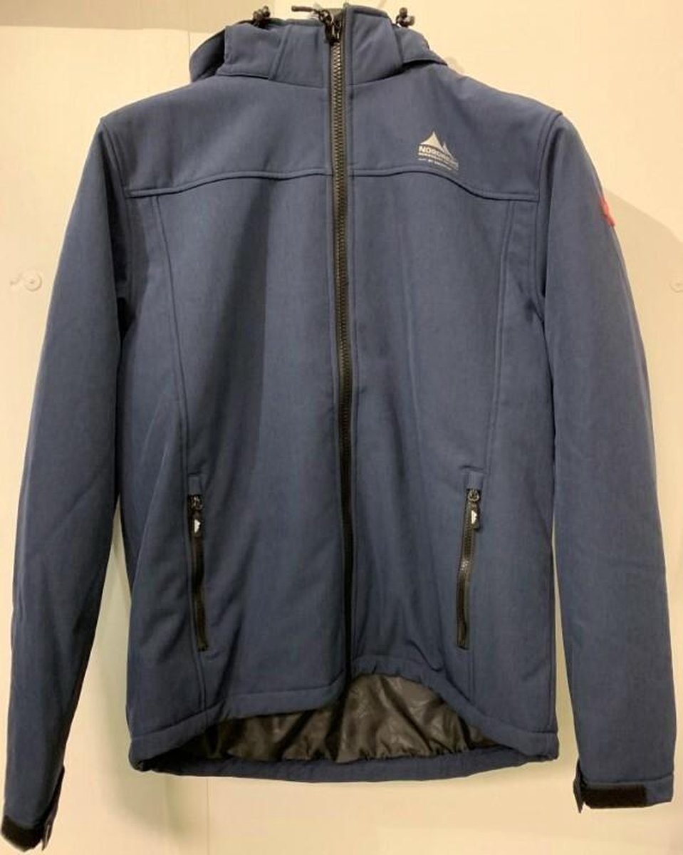 Nordberg heren softshell jas Sjurd navy - maat XXL