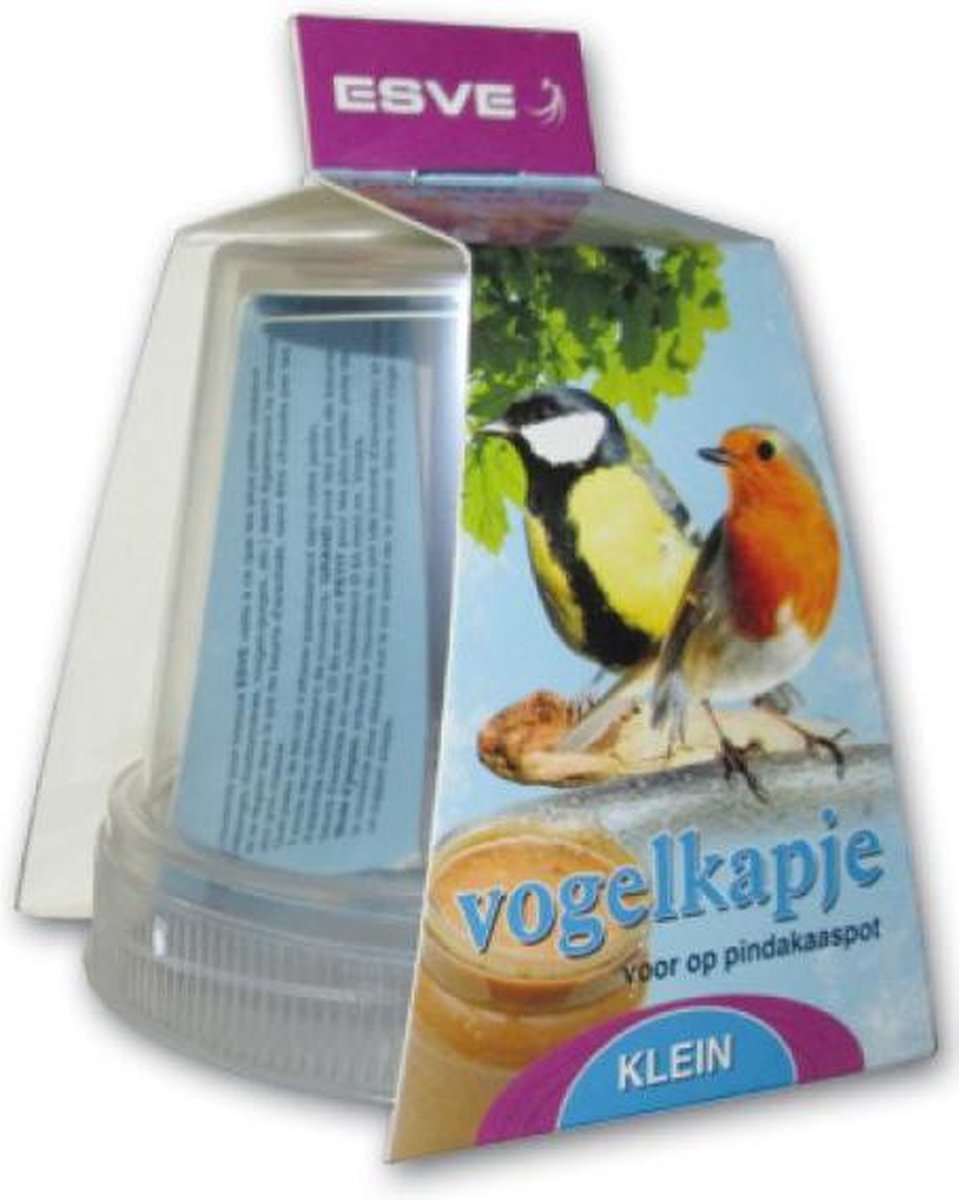 Esve vogelkapje voor pindakaaspot Klein