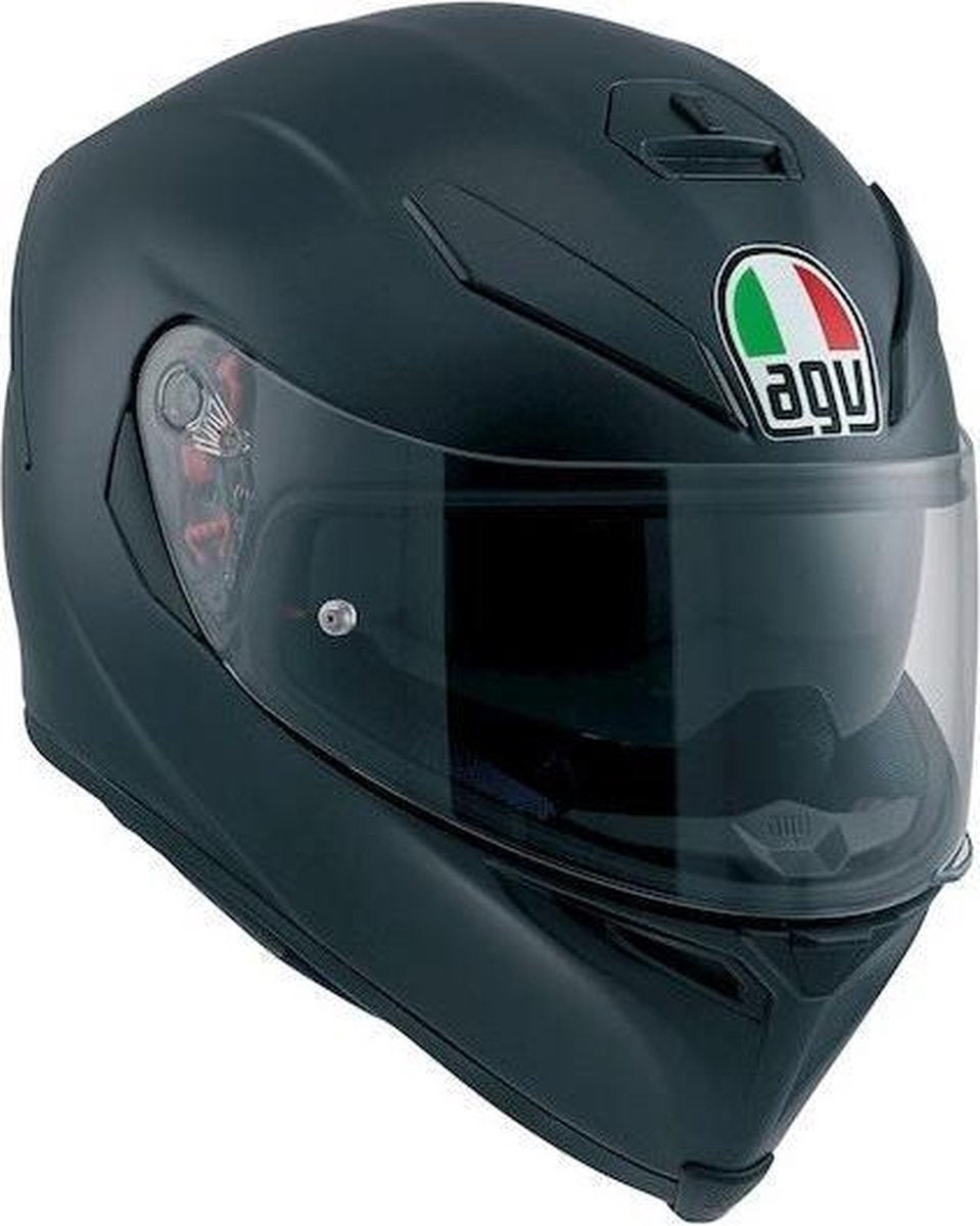 K-5 S AGV E2205 Solid PLK mat zwart