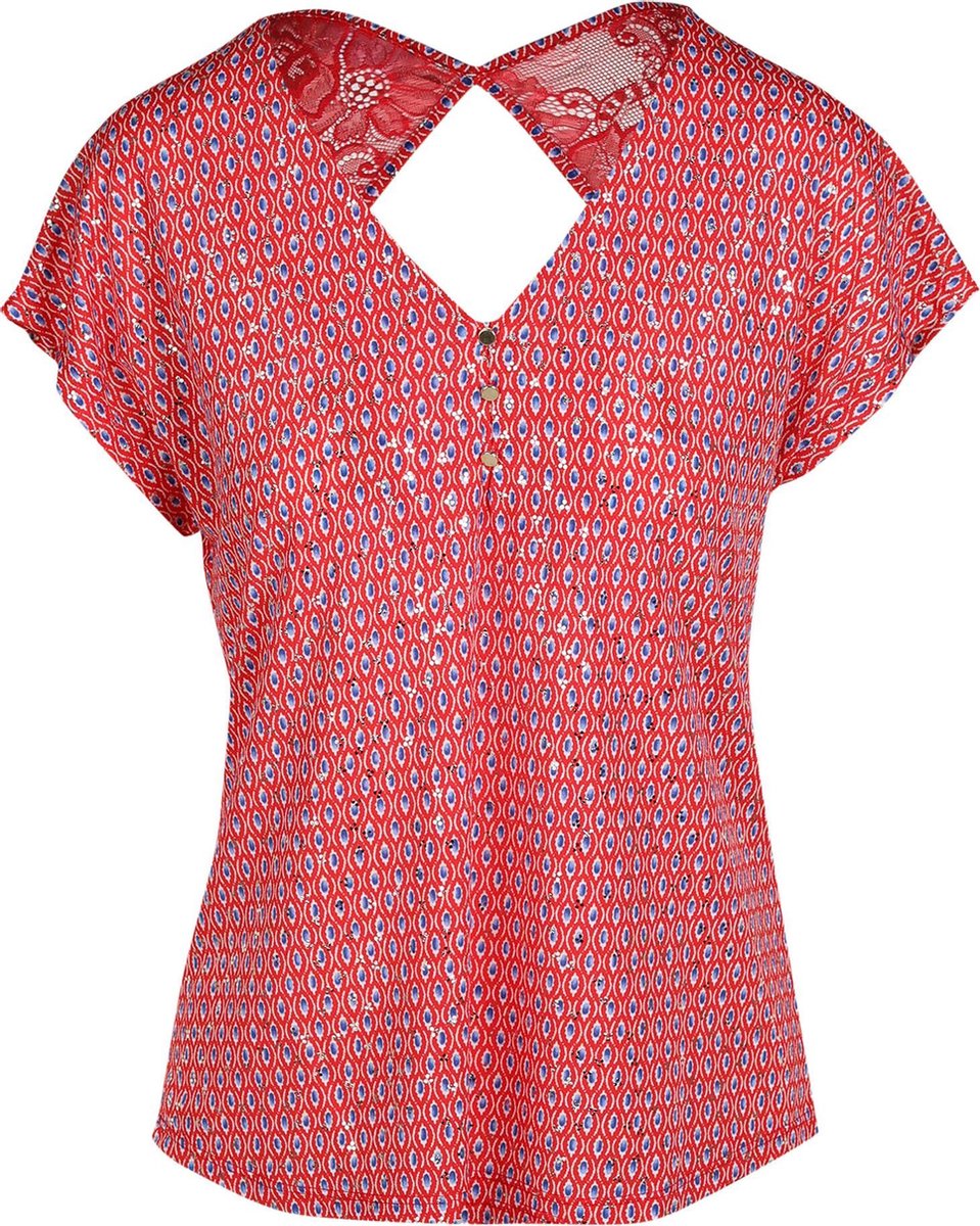Cassis - Bedrukt T-shirt - Rood