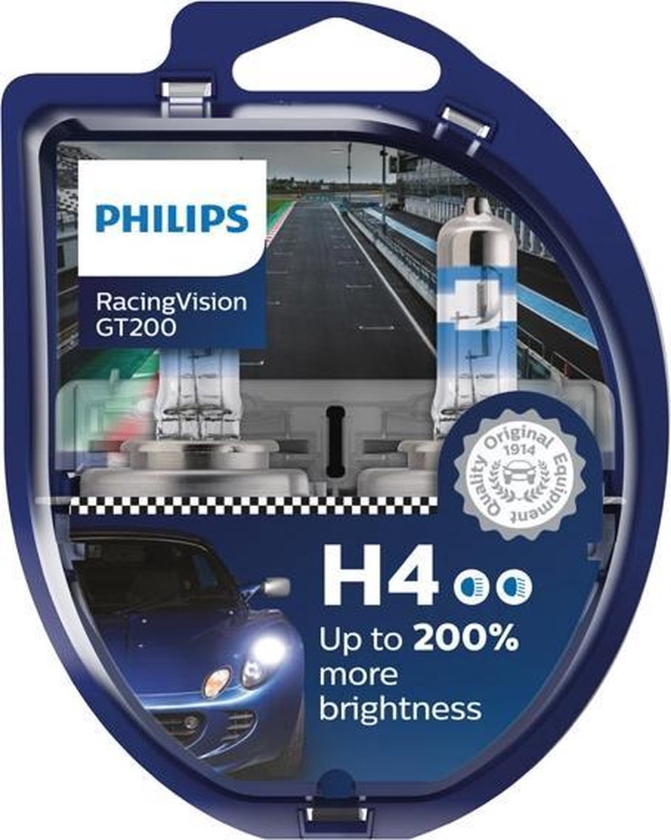 Philips Reservelampen Auto H4 55/60w 12v Transparant