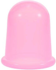Cellulite 7cm massage cup siliconen groot formaat kleur ROZE